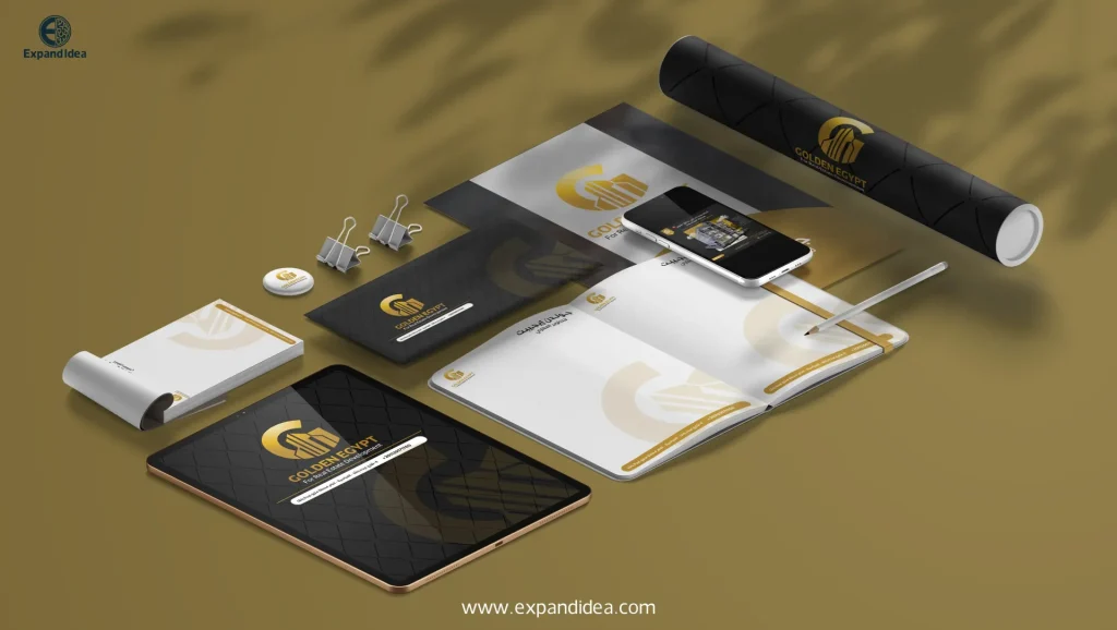 تصميم هوية كاملة شركة تصميم جرافيك