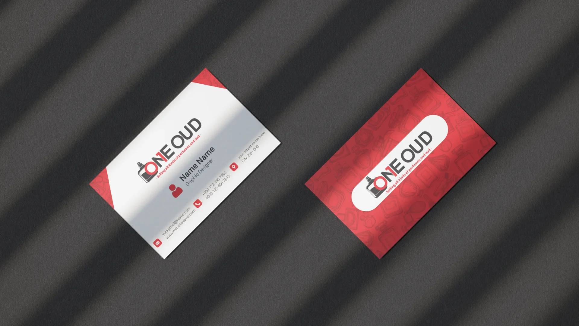 تصميم كروت شخصية احترافية