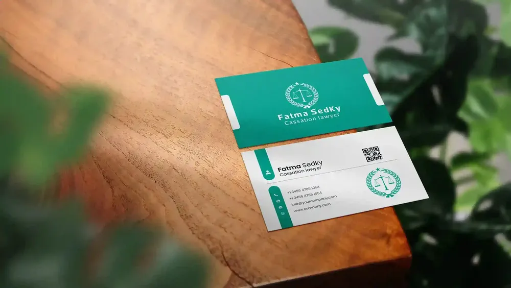 أهمية امتلاك تصميم كارت محامي احترافي