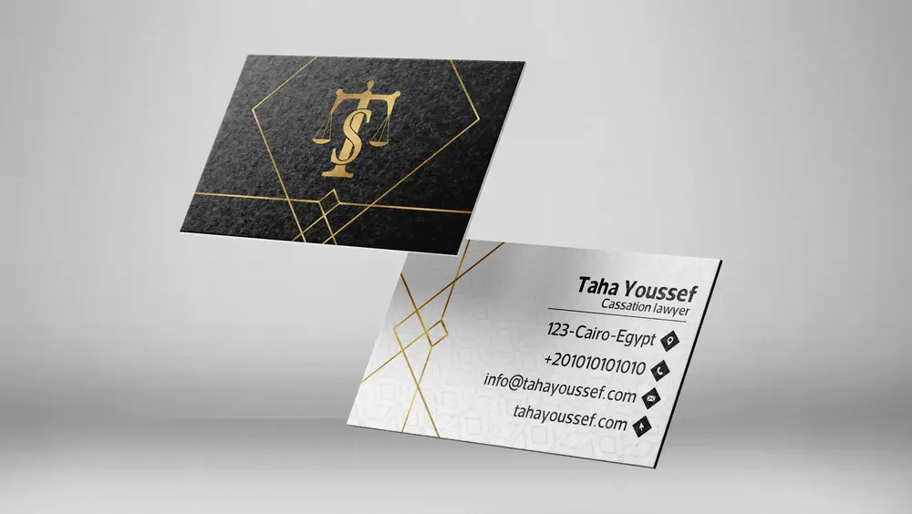 عوامل تضمن لك الحصول على تصميم كارت محامي احترافي