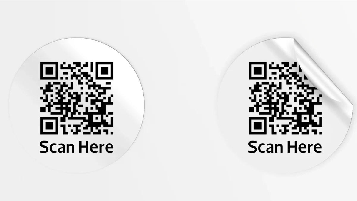 استيكر باركود الفينيل استيكر باركود الفينيل