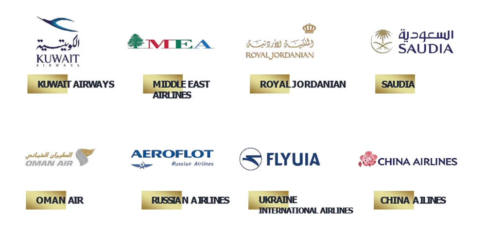 شركات الطيران في صالة 2 شركات الطيران في صالة 2