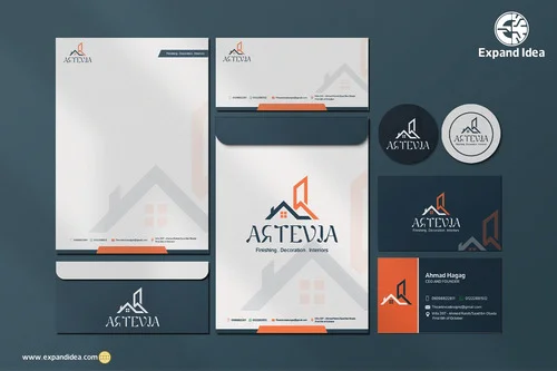تصميم هوية تجارية من اكسباند ايديا